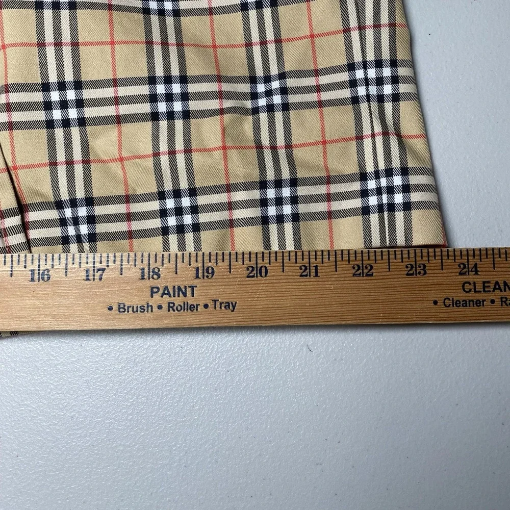 Y2K Burberry Golf Skirt Set 2 Piece M US 8 Nova Check Country Club